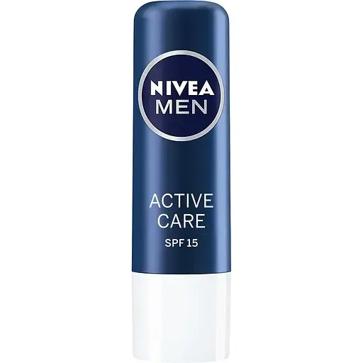 Бальзам для губ Nivea Men Active Care SPF 15 Активний догляд для чоловіків 5.5 г