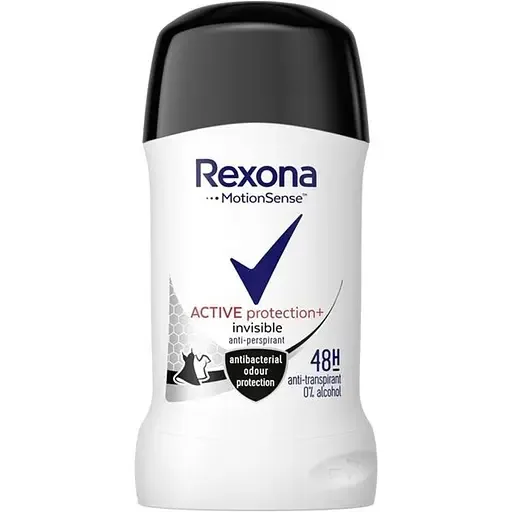 Дезодорант-антиперспирант Rexona Антибактериальный и Невидимый на черном и белом 40 мл