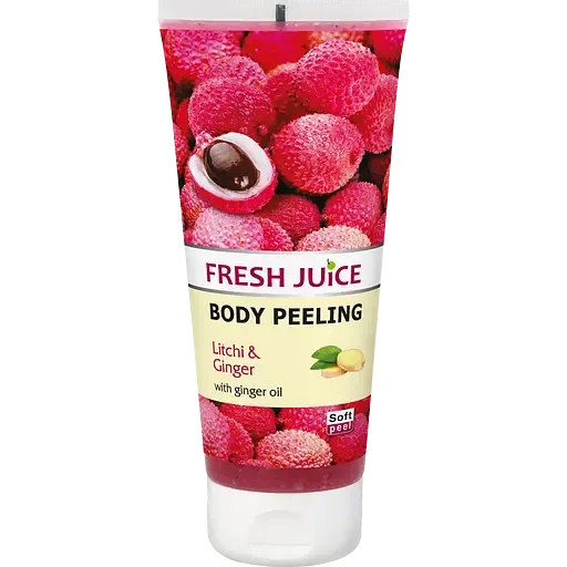 Пілінг для тіла Fresh Juice Litchi&Ginger, 200 мл