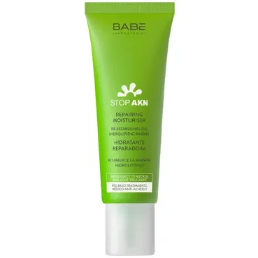 Відновлюючий зволожуючий пост-акне кремBabe Laboratorios Repairing Moisturiser