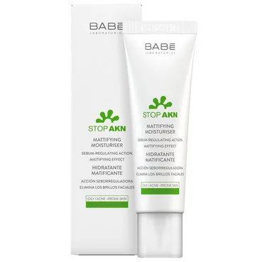 Матуючий зволожуючий крем для жирної і проблемної шкіриBabe Laboratorios Mattifying Moisturiser