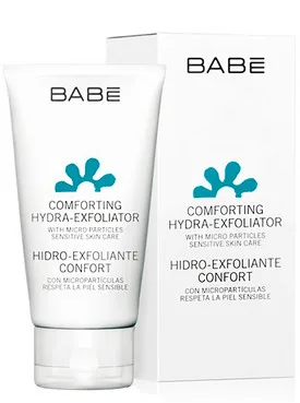 М'який зволожуючий скраб для обличчяBabe Laboratorios Comforting Hydra-Exfoliator