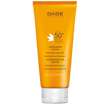 Сонцезахисний лосьйон SPF 50+Babe Laboratorios Sunscreen Lotion SPF 50+
