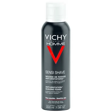 Піна для гоління для чутливої шкіри обличчяVichy Homme Anti Irritation Shaving Foam