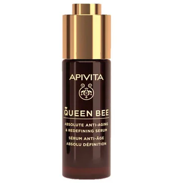 Сироватка КВІН БІ для комплексного захисту від старіння Apivita Queen Bee Absolute Anti-Aging & Redefining Serum
