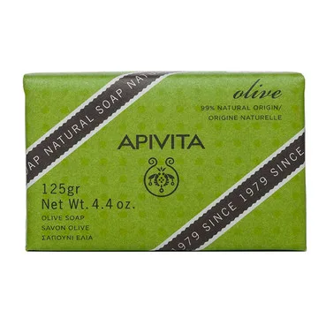Мило Натуральне з оливою Apivita Natural Soap With Olive