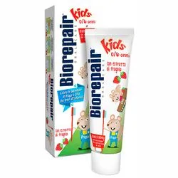 Дитяча зубна паста "Веселе мишеня" суниця Biorepair Kids Milk Teeth