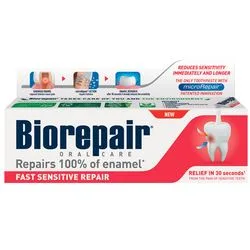 Зубна паста "Швидке позбавлення від чутливості" Biorepair Oral Care Fast Sensitive Repair