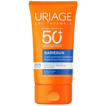 Бар'єсан сонцезахисний зволожувальний крем без запаху SPF50+Uriage Bariesun Moisturizing Protective Cream SPF50+