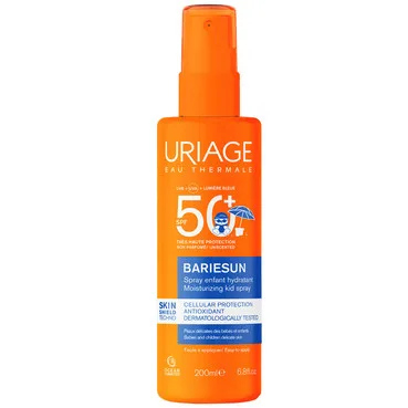 Бар'єсан сонцезахисний зволожувальний спрей для дітей SPF50+Uriage Bariesun Moisturizing Kid Spray SPF 50+