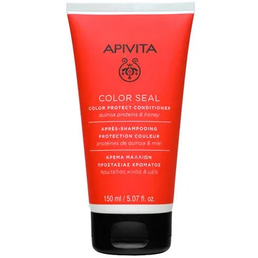 Кондиціонер ЗАХИСТ КОЛЬОРУ з протеїнами кіноа та медом Apivita Color Protect Conditioner For Colored Hair With Quinoa Proteins & Honey