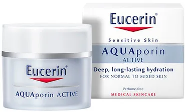Денний зволожуючий крем для нормальної та комбінованої шкіриEucerin AquaPorin Active Deep Long-lasting Hydration