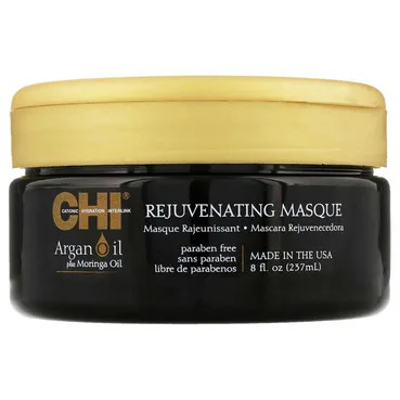 Живильна крем-маска для волоссяChi Argan Oil Rejuvenating Masgue Plus Moringa Oil