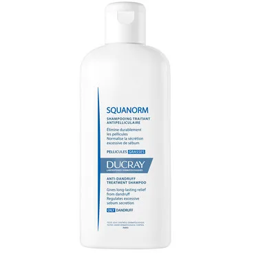 Шампунь проти жирної лупиDucray Squanorm Treatment Shampoo Oily Dandruff