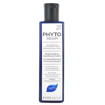 Шампунь від жирної лупиPhyto Phytosquam Shampooing Antipelliculaire Purifiant