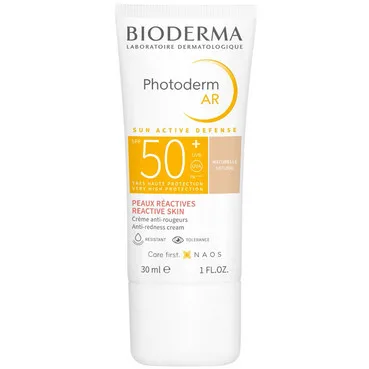 Крем ФОТОДЕРМ AR SPF50+ сонцезахисний тональний, натуральнийBioderma Photoderm AR SPF50+ Tinted Sun Cream