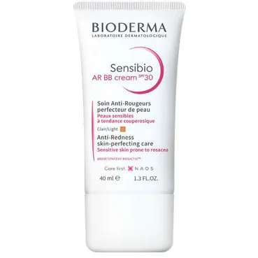 BB крем САНСІБІО AR від почервоніння з SPF30Bioderma Sensibio AR BB Cream Anti-Redness Skin-perfecting Care SPF30