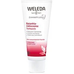 Зубна паста "Ратанія" від карієсу та зубного нальоту Weleda Ratanhia Toothpaste