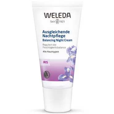 Ірисовий нічний крем для обличчяWeleda Iris Erfrischende Nachtpflege