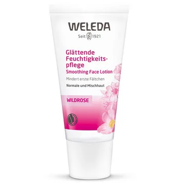 Трояндовий легкий крем для обличчяWeleda Wildrosen Glättende Feuchtigkeitspflege