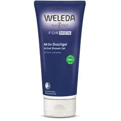 Чоловічий гель для душу 3 в 1 "Active Fresh" Weleda For Men Weleda Active Fresh 3in1 Shower Gel