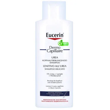 Заспокійливий шампуньEucerin DermoCapillaire Calming 5% Urea Shampoo