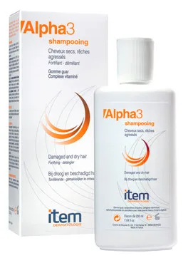 Шампунь для сухого пошкодженого волоссяItem Alpha3 Shampooing For Damaged & Dry Hair