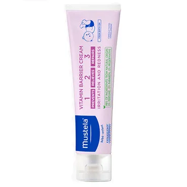 Вітамінізований крем під підгузник Mustela Bebe 1 2 3 Vitamin Barrier Cream