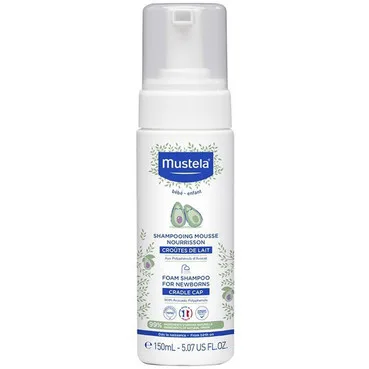 Пінка-шампунь для новороджених Mustela Bebe Foam Shampoo for Newborns