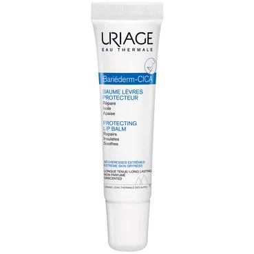 Бар'єдерм-цика захисний бальзам для губ Uriage Bariederm-CICA Protecting Lips Balm