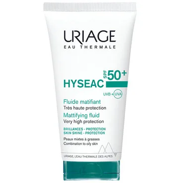 Ісеак матуючий сонцезахисний флюїд SPF50+