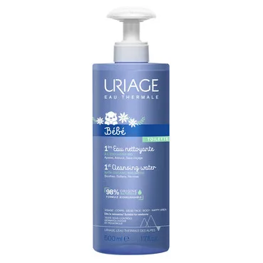 Bebe 1-ша очищуюча вода для дітей і немовлят Uriage BEBE No-Rinse Cleansing Water