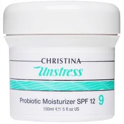 Зволожуючий засіб "Пробіотик" з SPF 12 Christina Unstress Probiotic Moisturizer SPF 12