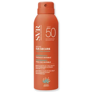 Сан Секюр спрей-міст сонцезахисний SPF50SVR Sun Secure Brume Invisible Fresh Mist SPF 50