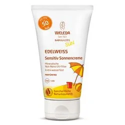 Сонцезахисний крем для чутливої шкіри "Едельвейс" SPF 50 Weleda Edelweiss SPF 50