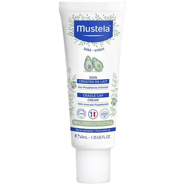 Крем від себорейних кірочок Mustela Bebe Cradle Cap Cream