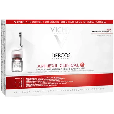 Комплексний засіб проти випадіння волосся для жінокVichy Dercos Aminexil Clinical