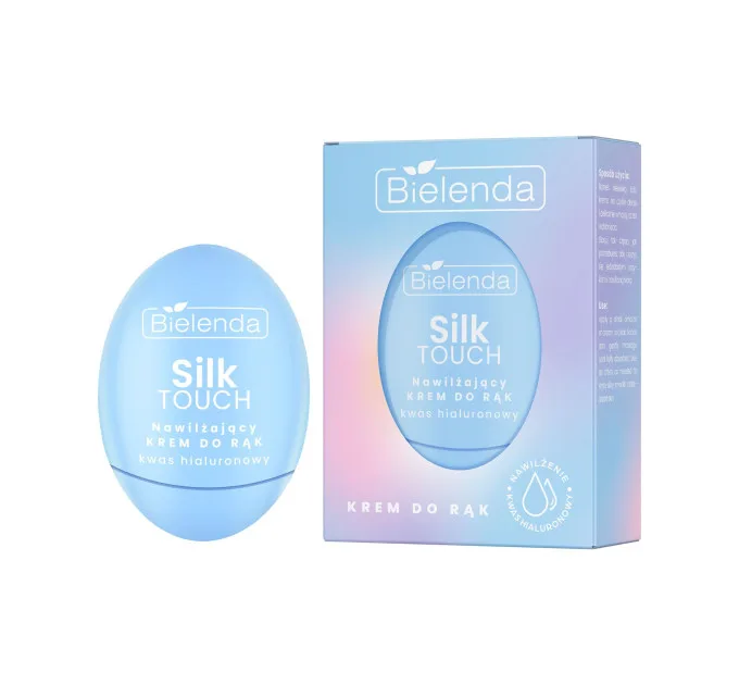 Зволожуючий крем для рук з гіалуроновою кислотою — Silk TOUCH