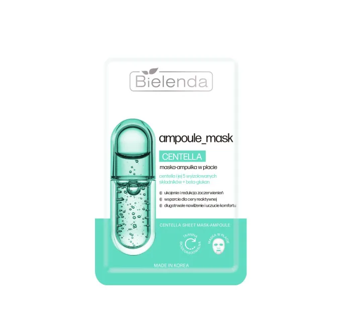 Тканинна маска-ампула з центеллою — Ampoule Mask