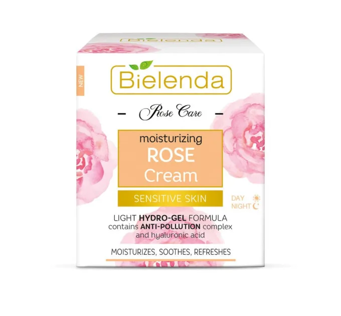 Зволожувальний трояндовий крем для обличчя - ROSE CARE