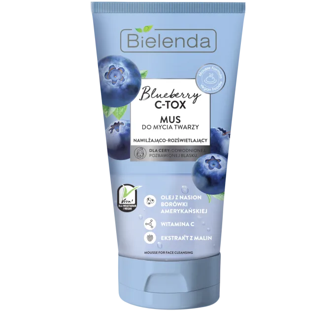 Мус для очищення обличчя - Blueberry C-Tox Face Wash (до 10.2026)