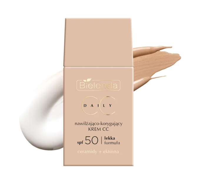 Зволожуючий та коригуючий крем CC SPF 50 - DAILY CC