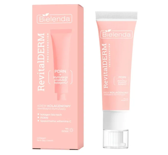 Зволожуючий і стимулюючий денний колагеновий крем - Revital Derm Prejuvenation