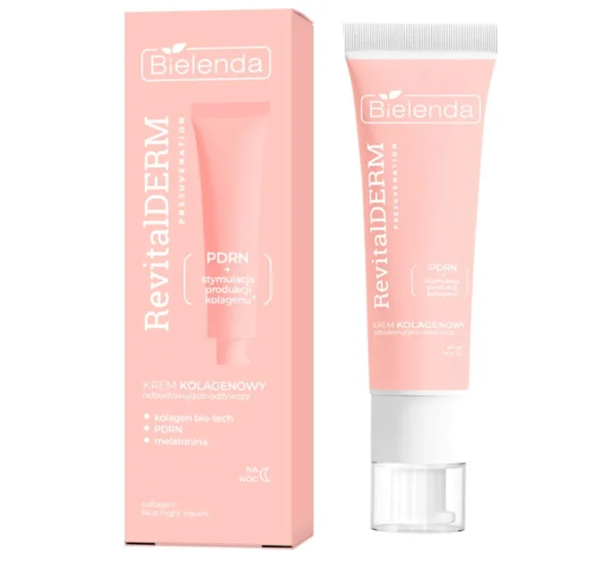 Відновлюючий і живильний нічний колагеновий крем - Revital Derm Prejuvenation