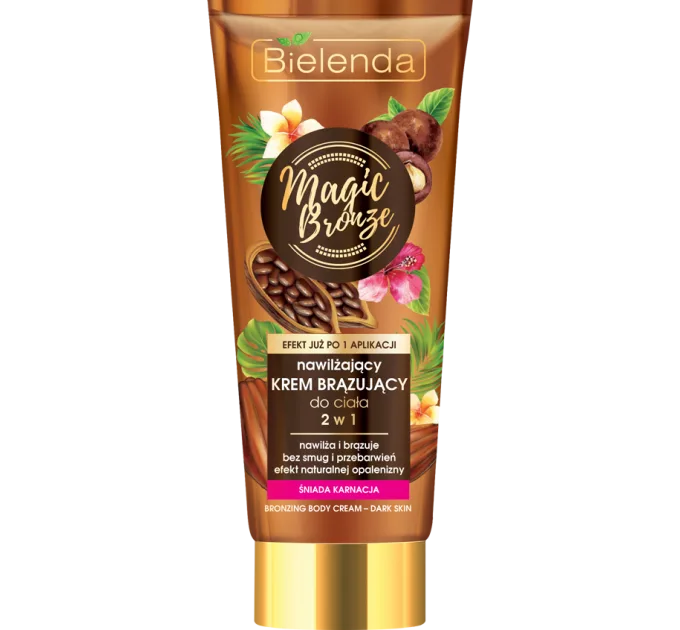 Бронзувальний зволожувальний крем для тіла - Magic Bronze 2in1 Moisturizing Bronze Cream