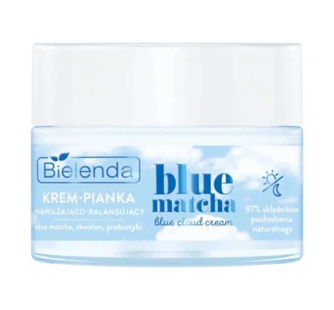 Крем - піна зволожуючий балансуючий Blue Matcha (пом'ята упаковка)