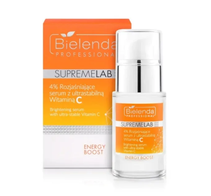 Освітлювальна сироватка з ультрастійким вітаміном С - Professional SupremeLab Energy Boost Serum