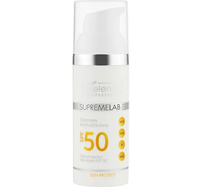 Крем сатиновий для обличчя - Professional Supremelab Satin Protective Face Cream SPF 50