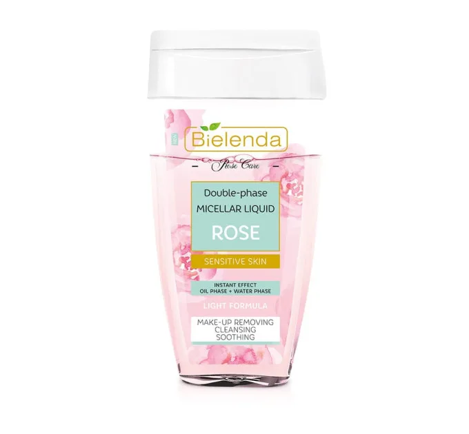 Двофазна міцелярна вода для обличчя - Rose Care Double - Phase Rose Micellar Liquid