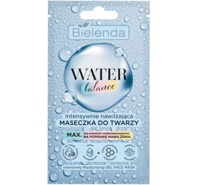 Маска-гель для обличчя інтенсивне зволоження - Water Balance